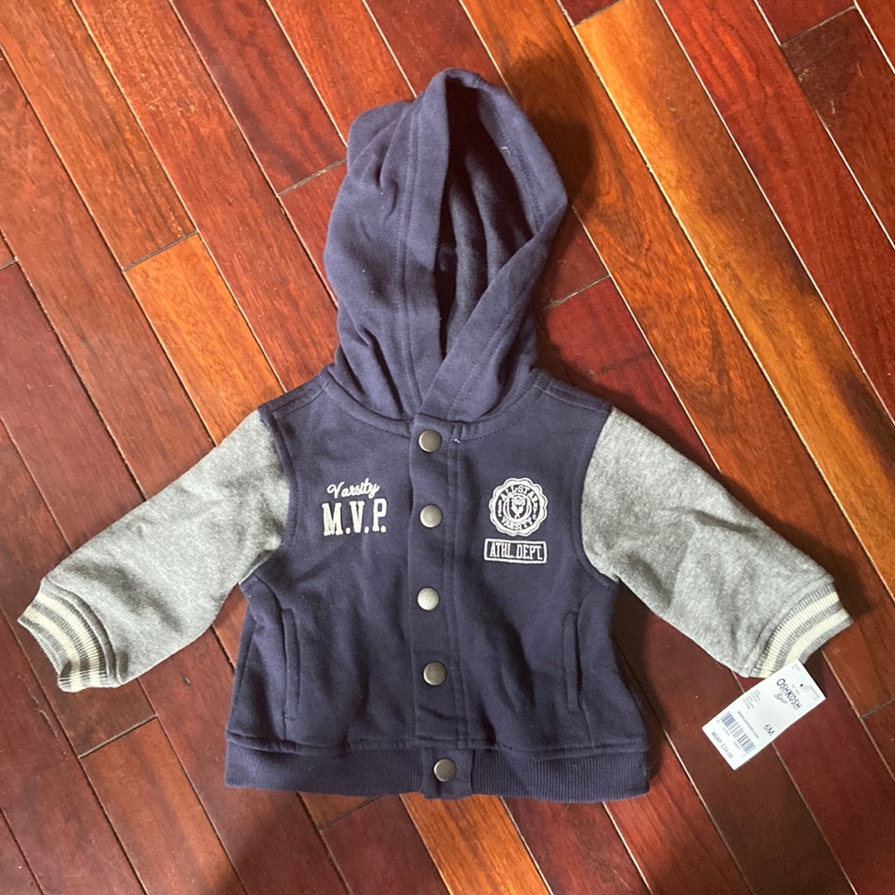 OshKosh size 6 month hoodie